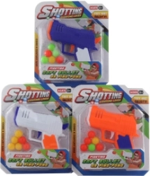 Plastic ballenpistool voor kinderen