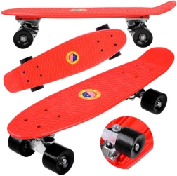Fiszka skateboard voor kinderen tot 50 kg – Rood