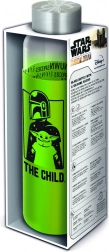 Glazen fles met hoes Mandalorian 585 ml