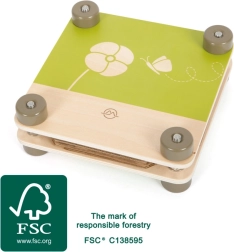 houten bloemenpers small foot discover