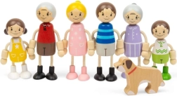 Bigjigs Toys poppenhuispoppen set familie
