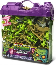 Zombie Hunter set soldaten vs. zombies 105 stuks