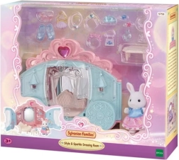 Stijlvolle garderobe met koets – SYLVANIAN FAMILIES