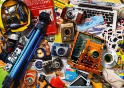 Puzzel Verzameling Retro Camera’s 1000 Stukjes