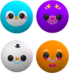 set van knijpballetjes Squishmas Squishkins