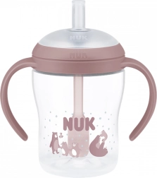 Oefenfles voor baby’s NUK Perfect Match met siliconen rietje Bear 150 ml
