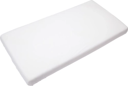 Timboo soft bamboe hoeslaken 40 × 90 cm wit