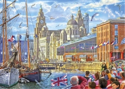 Puzzel Albert Dock, Liverpool 1000 stukjes