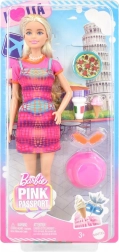 Barbie pop reiziger door Italië