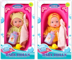 Baby met badje - set 26 cm