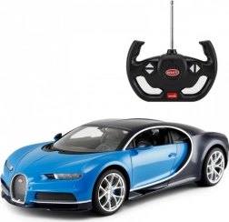 rc auto bugatti chiron 1:14 blauw