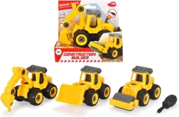 Bouwauto met schroevendraaier 12,5 cm (4 soorten)