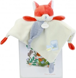 Doudou cadeau set knuffeldoek vos Rozemarijn 27 cm