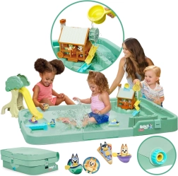 Speeltafel met waterspel BLUEY Bushland Adventures met 4 figuren