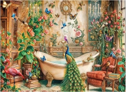 Puzzel pauw 1000 stukjes ANATOLIAN