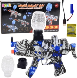 Elektrisch pistool voor waterbolletjes graffiti