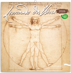 Notitiecalender Leonardo da Vinci 2026