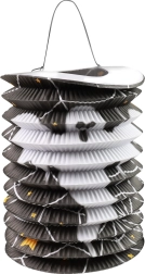 Papieren lantaarn met geest 15 cm