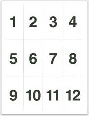 Oxybag set uitsnijbare cijfers en tekens