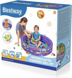 Opblaasbaar kinderzwembad met ballen Intergalactic 1,02 m x 25 cm