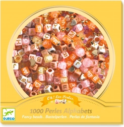 Djeco sieraden maken – gouden alfabet