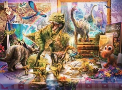 Puzzel RAVENSBURGER Dinosaurussen komen tot leven XXL 100 stukken