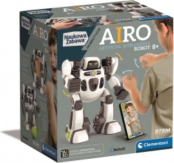 robot airo – interactieve educatieve bouwset met kunstmatige intelligentie van clementoni