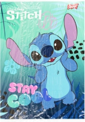 Schrift met ruitjes A5 Lilo en Stitch
