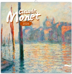 Notitie Kalender Claude Monet 2026, 30 x 30 cm