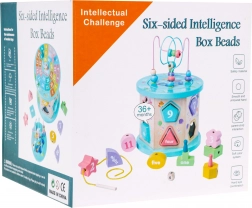 Houten multiblok educatief speelgoed 4-in-1 voor kinderen