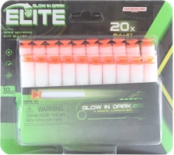 Lichtgevende foam pijltjes met zuignap – set van 20 stuks