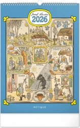 Muurkalender Josef Lada 2026