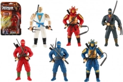 Ninja-figuur met accessoires 10 cm