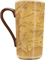Keramische mok Heer der Ringen met kaart van Midden‑aarde 470 ml