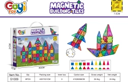 Magnetische bouwset met 100 onderdelen