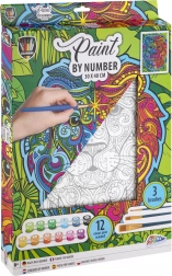 Grafix Schilderen op Nummer: Leeuw, Canvas op Frame 30x40cm