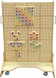 Houten vrijstaande STEM-bord MASTERKIDZ