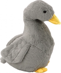 Pluchen gans Grijze knuffel Eend 40 cm