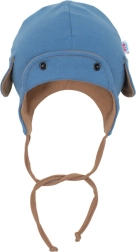 Lentemutsje voor baby New Baby Special One blauw