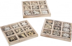 Set van houten kerstversieringen Small Foot