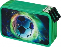 Drie verdiepingen schooletui Voetbal Bal