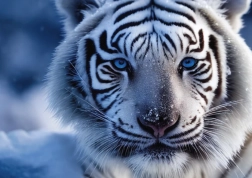 puzzel DINO witte tijger 1000 stukjes