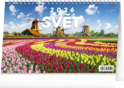 Bureaukalender Wereld 2026
