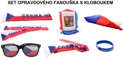 Fanset Tsjechië met hoed