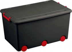 Multifunctionele speelgoedbox op wielen Tega grijs