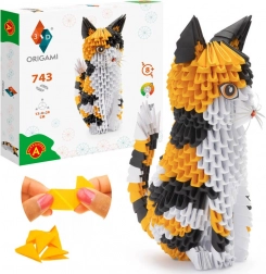 Alexander creatieve origami 3D kat – papieren bouwset