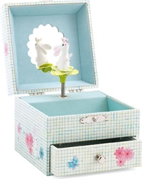 DJECO muziekdoosje met konijntje – groen