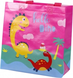 Cadeautas dinosaurus roze 23 × 21,5 × 11 cm