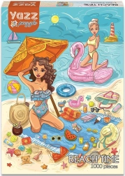 Yazz puzzel Tijd op het strand 1000 stukjes