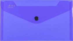 Mapje met drukknoop donkerblauw